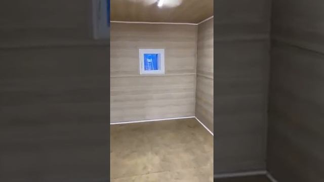 Бытовка из СЭНДВИЧ ПАНЕЛЕЙ смотреть онлайн