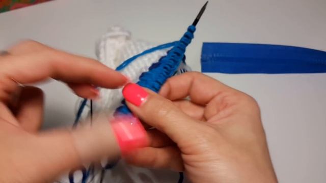 Кеттлевка молнии в карман и декоративный набор петель. МК. смотреть онлайн