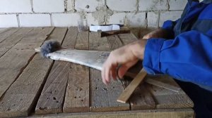 Как сушить шкурку кролика / Изготовление рамки для сушки шкурок
