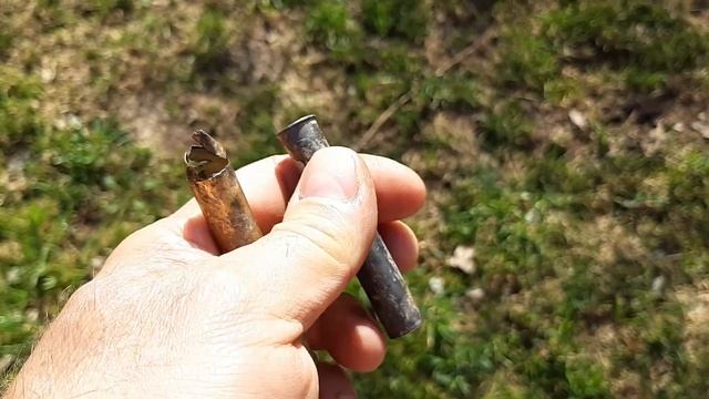 410 патрон разрыв гильзы после года в земле. смотреть онлайн