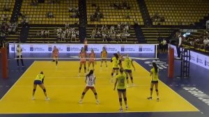 Mirta Freund (#2 Yellow Jersey) - Las Palmas Olympico VS  Mladost 22 09 2021