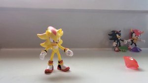 Sonic the Hedgehog Jakks Pacific Wave 4 SUPER SHADOW Figure Review