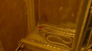 душевой поддон с теплым полом своими руками