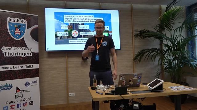 welcome from Java User Group Thüringen (@jugthde)