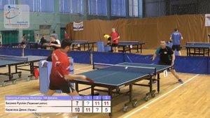 Чемпионат Пермского края по настольному теннису 2018.1/8 финала.Хасанов Руслан - Кириллов Денис