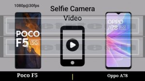 Poco F5 vs Oppo A78 || Oppo A78 vs Poco F5 - Poco vs Oppo Mobile Full Comparison Video