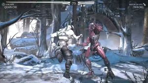 Mortal Kombat XL Quan Chi vs Triborg