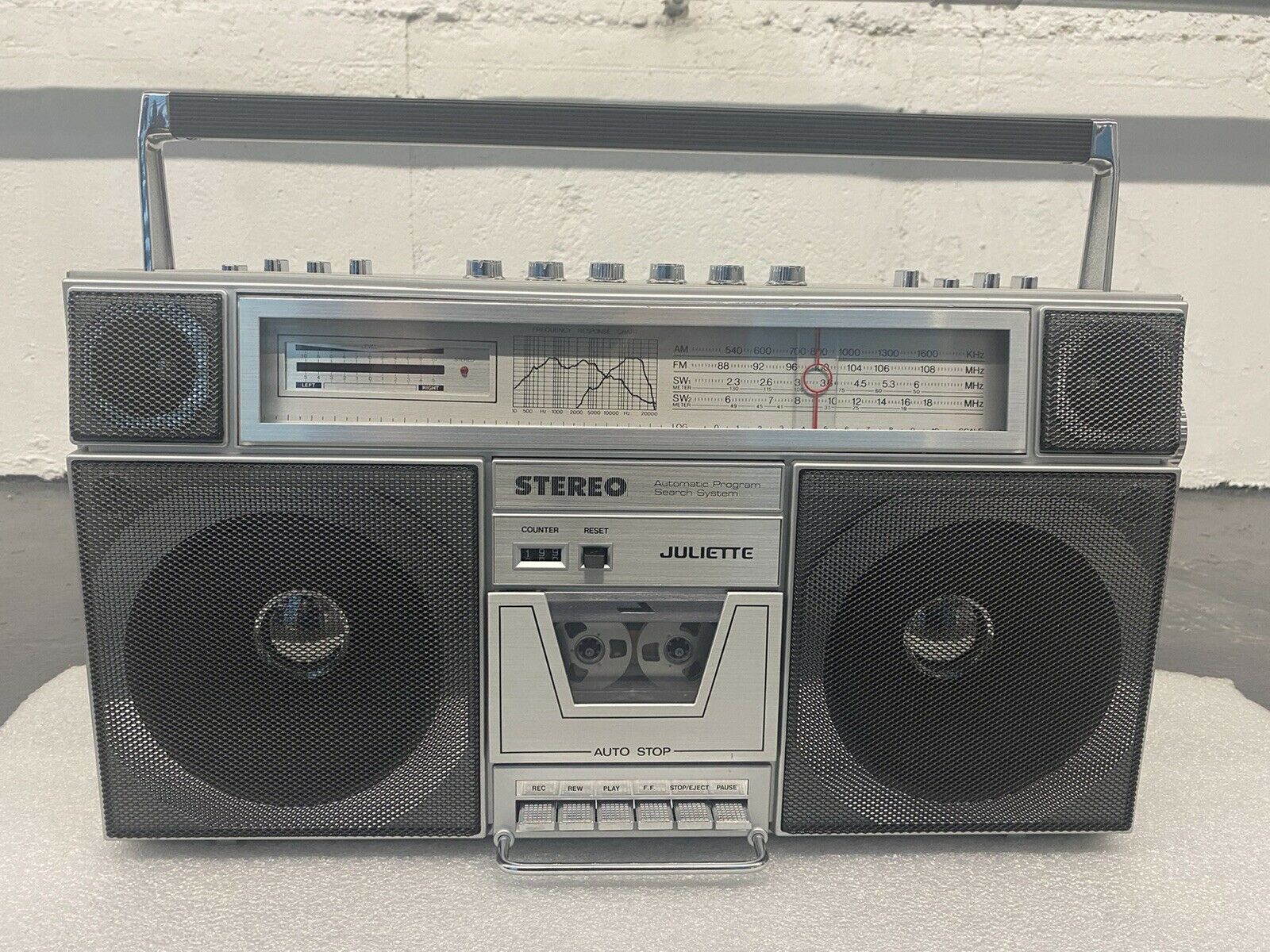 Boombox Vintage Ghetto Blaster JULIETTE COR-5000BEX In Mint Condition-ГОН-КОНГ