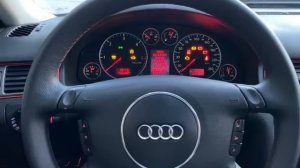 Audi A6 C5. Тест приборной панели.