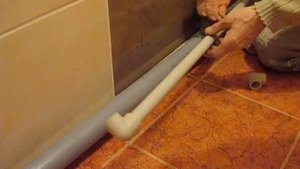 Трубы в ванной своими руками!