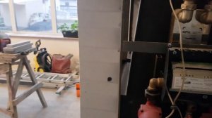 День 84. Облицовка камина суперизолом часть 1.
