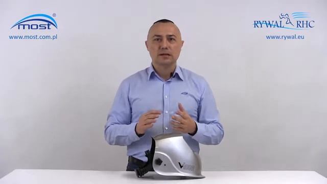 Сварочная маска MOST V1000 Silver с комплектом V-FLOW смотреть онлайн
