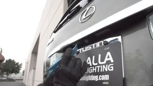 2003 - 2009 Lexus GX470 LED 168 License Plate Light Upgrade & Install