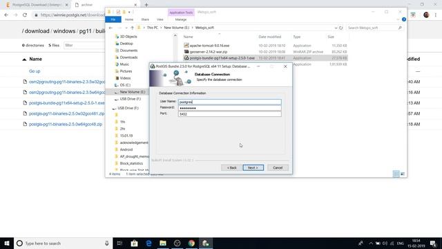 Install postgresql with postgis extension and import/export shapefiles from the postgis database смотреть онлайн