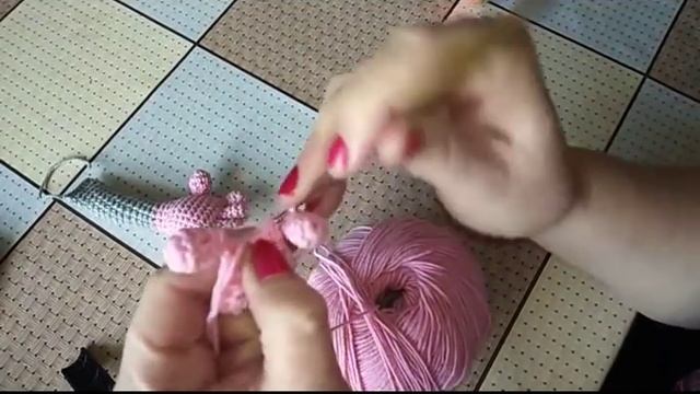 #вязанная_мышка Веселая мышка Шуня  Часть 3