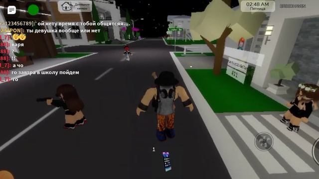 сумасшедшая девочка перестала в роблоксе в брукхевен Не за что смотреть онлайн