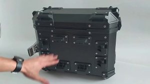 Кофры боковые алюминиевые 35L черные