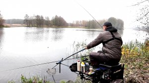 ОСЕННИЙ КЛЁВ РЫБЫ 2021! Ловля ЛЕЩА на ФИДЕР! Рыбалка на фидер в НОЯБРЕ!