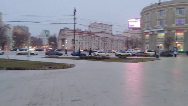Воронеж. Утюжок. Кинотеатр Пролетарий. 4k