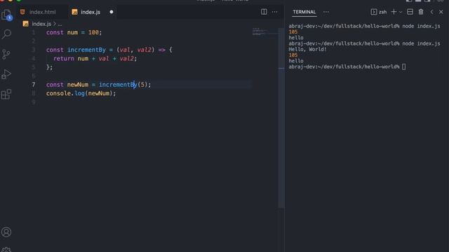 JavaScript: Function parameters