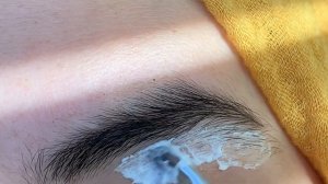 Halal bleaching eyebrow tutorial