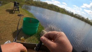 Но14 - флэт\метод фидер в холодной воде, учусь ловле на флэт