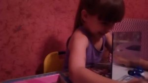 Обзор экрана для копирования.Настя учится рисовать!