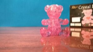 Пазлы из пластика. Собираем 3 D пазлы Crystal Blocks. Собака, Мишка и Лебедь.