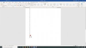 How to delete a blank page in Word by showing the paragraph symbols - in 1 MINUTE (HD 2020)