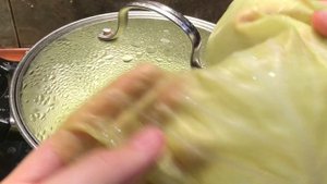 Капуста для голубців на зиму // Листя капусти для голубців на зиму