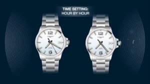 Longines User Guide - Conquest V.H.P. : Time Settings