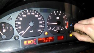 Настройка часов BMW E46