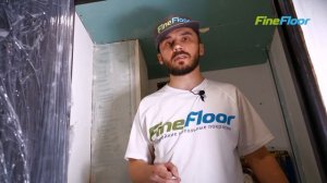 Укладка кварц-винила Fine Floor в ванную и санузел