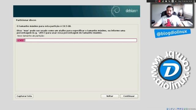 Como instalar o Debian - Tutorial passo a passo смотреть онлайн