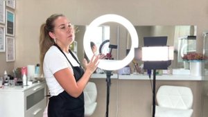 КОЛЬЦЕВАЯ ЛАМПА И ВИДЕОСВЕТ ДЛЯ БЬЮТИ