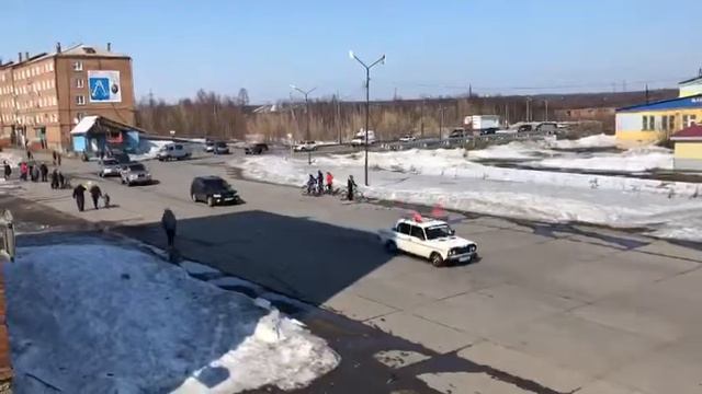 Парад в г Игарка Красноярский край 09.05.21г смотреть онлайн