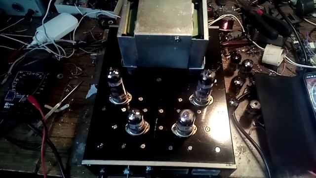 простой однотактный ламповый усилитель,6н2п/6п14п. смотреть онлайн