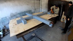 Делаем крест и доделываем купол (Краснокаменка), часть 2