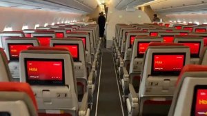 First look at the new cabin of the Airbus A350s of Iberia