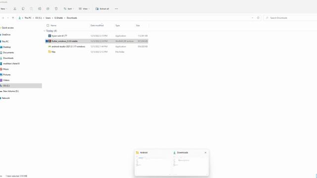 اسهل طريقة لتحميل وتثبيت فلاتر على أندرويد استوديو 2022 Flutter installation and setup смотреть онлайн