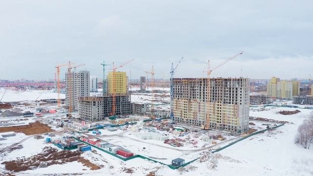 Динамика строительства ЖК 