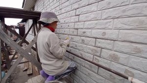 установка полифасад немесе как утеплит дом (жалғасы продолжение)