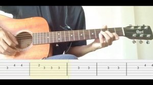 Kaleo - Way Down We Go (Easy Guitar Tutorial Tabs)