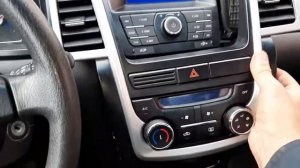 Регулировка стояночного тормоза GEELY SC 7