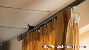 Шторы автоматические демонстрация работы