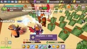 Crafting Lava Core Armor in SkyBlock! (Blockman Go)