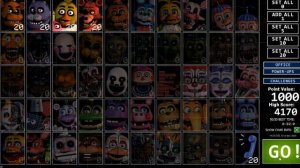 FNAF ULTIMATE CUSTOM NIGHT | FNAF 1 Аниматроники. Бесячий Фредди.
