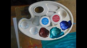 композиция в холодном колорите