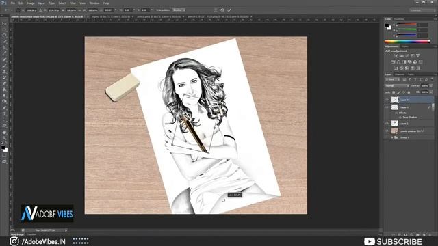 Turn A Photo Into Pencil Drawing Sketch Effect In Photoshop | Photoshop Tutorial 2024 смотреть онлайн